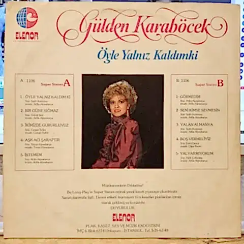 Gülden Karaböcek – Öyle Yalnız Kaldımki LP PLAK