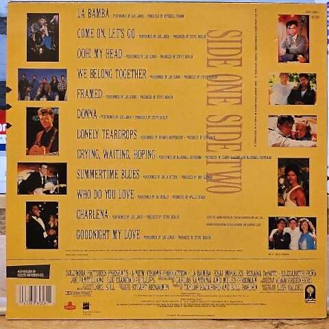 Various – La Bamba - Original Motion Picture Soundtrack LP PLAK