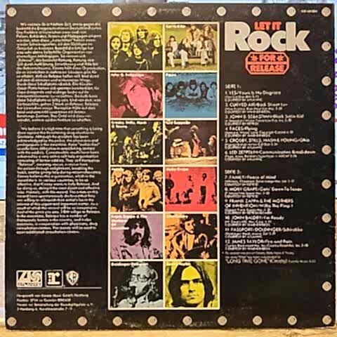 Various – Let It Rock For Release LP PLAK