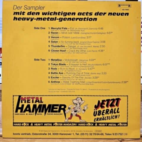 Various – Metal Hammer LP PLAK