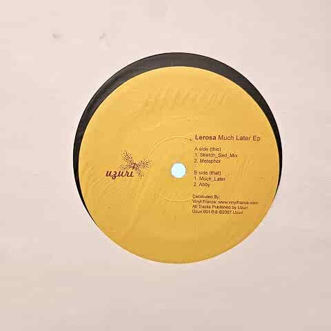 Lerosa – Much Later EP LP PLAK