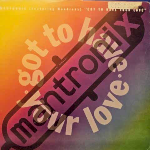 Mantronix Featuring Wondress* – Got To Have Your Love LP PLAK