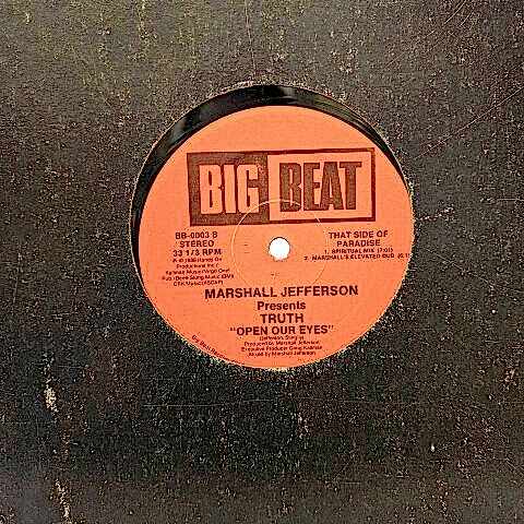 Marshall Jefferson Presents Truth – Open Our Eyes LP PLAK