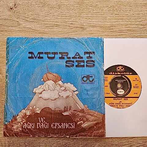 Murat Ses ve Ağrı Dağı Efsanesi – Dağ Çiçekleri 45LİK PLAK