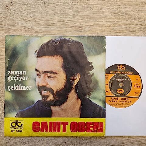 Cahit Oben – Zaman Geçiyor / Çekilmez 45LİK PLAK