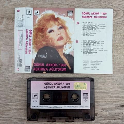 GÖNÜL AKKOR - 1990 AŞKIMIZA AĞLIYORUM KASET