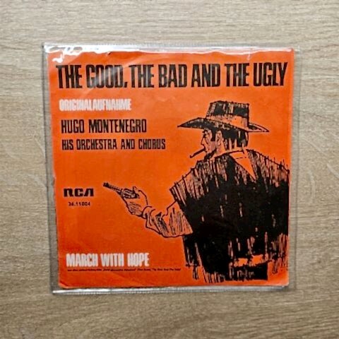 Hugo Montenegro, His Orchestra And Chorus – The Good, The Bad And The Ugly 45LİK PLAK...