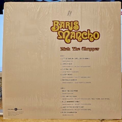 Barış Manço – Nick The Chopper LP PLAK