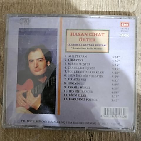 HASAN CİHAT ÖRTER - ANATOLIAN FOLK MUSIC CD