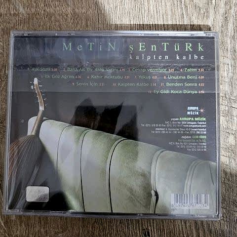 METİN ŞENTÜRK - KALPTEN KALBE CD