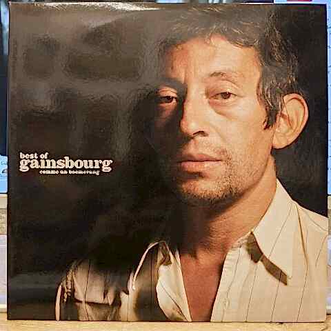 Gainsbourg – Best Of - Gainsbourg - Comme Un Boomerang LP PLAK
