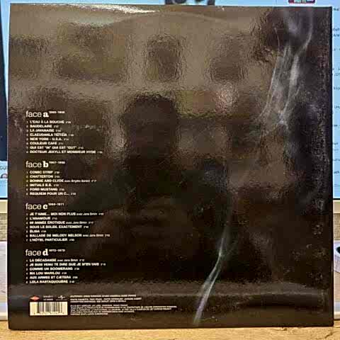 Gainsbourg – Best Of - Gainsbourg - Comme Un Boomerang LP PLAK