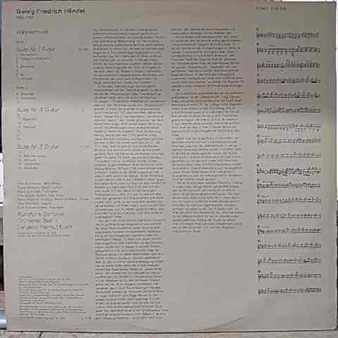 Händel, Rundfunk-Sinfonie-Orchester Berlin LP PLAK