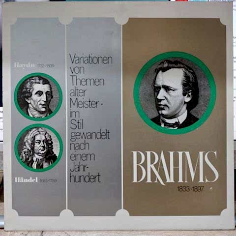Brahm , Haydn , Händel LP PLAK