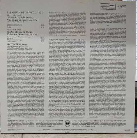 Ludwig van Beethoven, Haydn-Trio, Wien LP PLAK