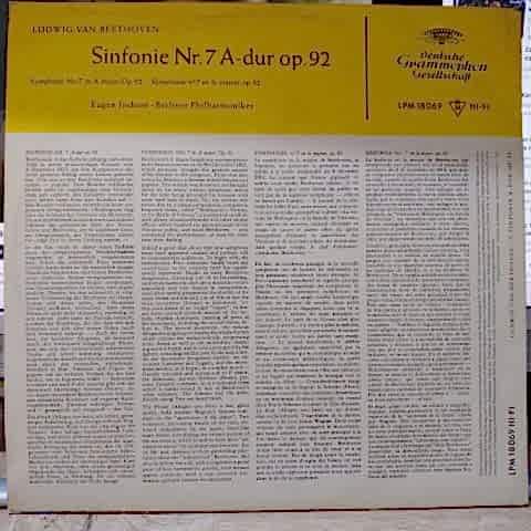 Ludwig van Beethoven, LP PLAK