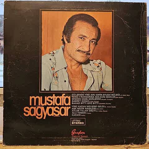Mustafa Sağyaşar – Konser-1 LP PLAK