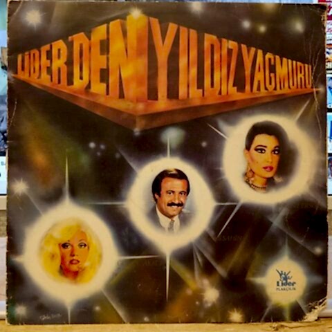 Selami Şahin, Gönül Akkor, Bülent Ersoy – Lider'den Yıldız Yağmuru LP PLAK