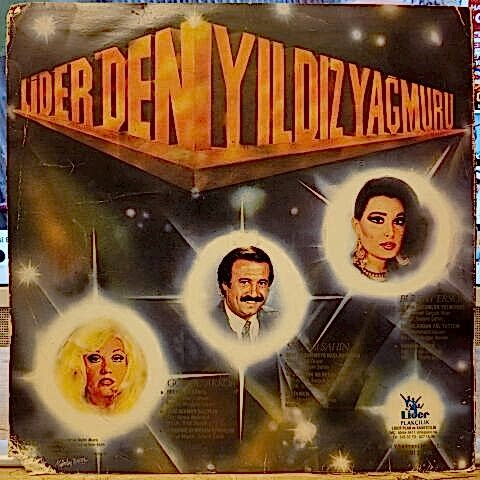 Selami Şahin, Gönül Akkor, Bülent Ersoy – Lider'den Yıldız Yağmuru LP PLAK